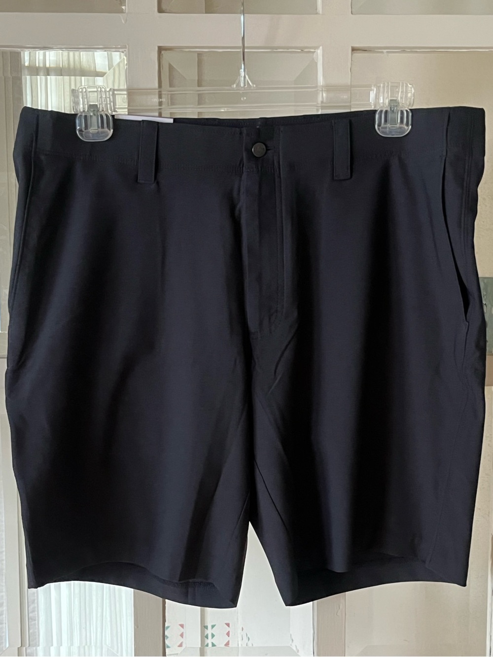 Callaway Men's Black Flat-Front Performance Golf Shorts - Size 36